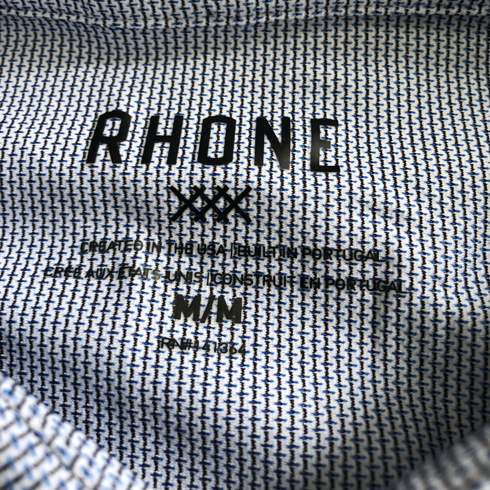 RHONE Commuter Tech Stretch Button Down Shirt Blu… - image 6